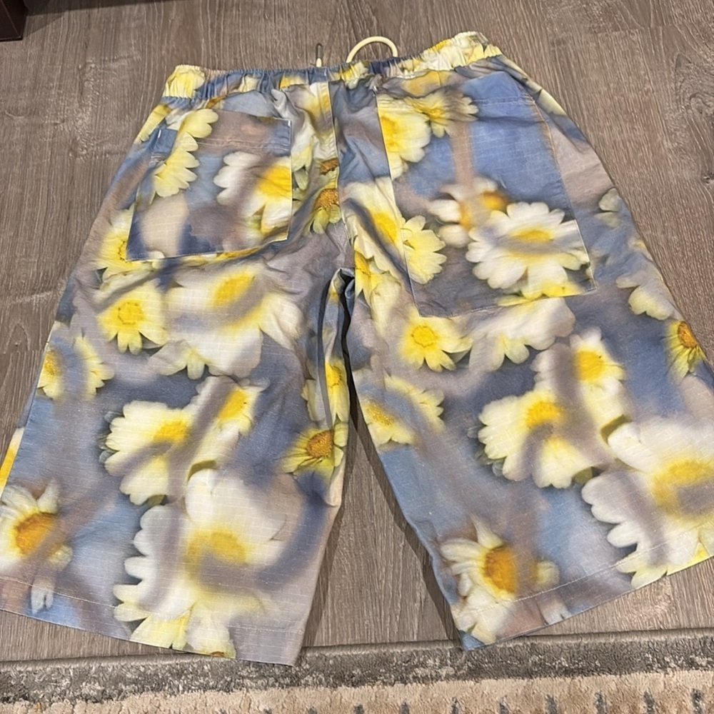 NWT PUMA x Collina Strada Floral Cotton Ripstop Cargo Shorts - Picture 13 of 13